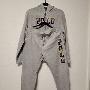 Polo by Ralph Lauren Gray and Blue Garment